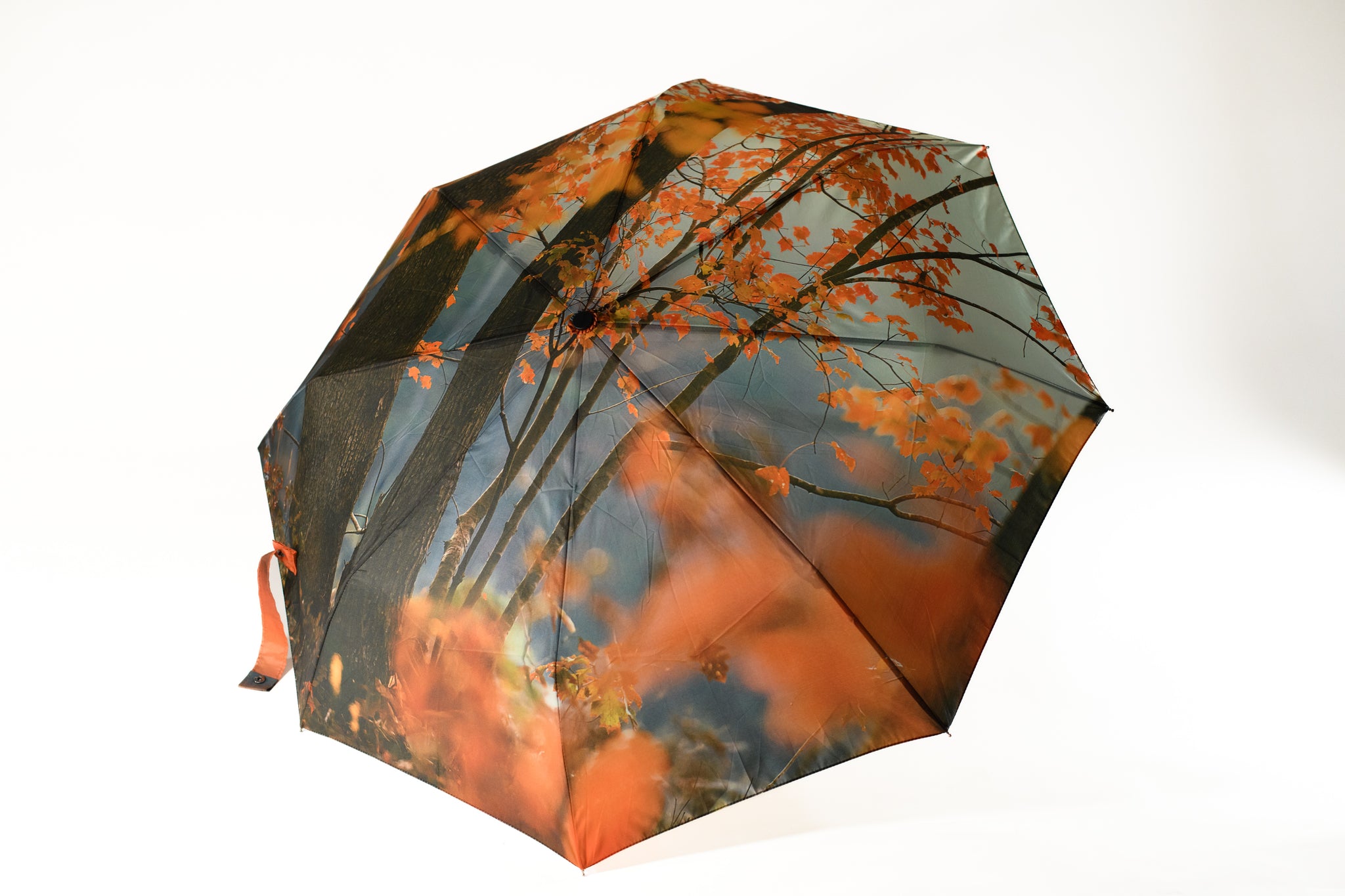 Fall Leaves Umbrella (New Handle!)